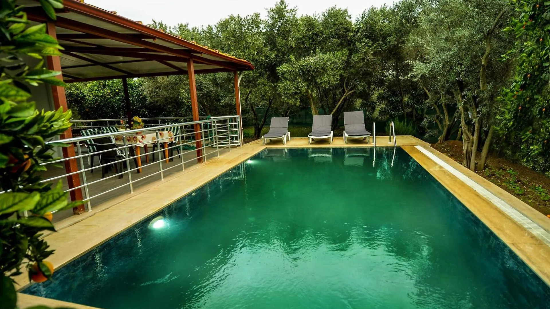 Villa Avci Villa-Fethiye 3+1 In Garden With Private Pool, 10 Minutes To The Beach