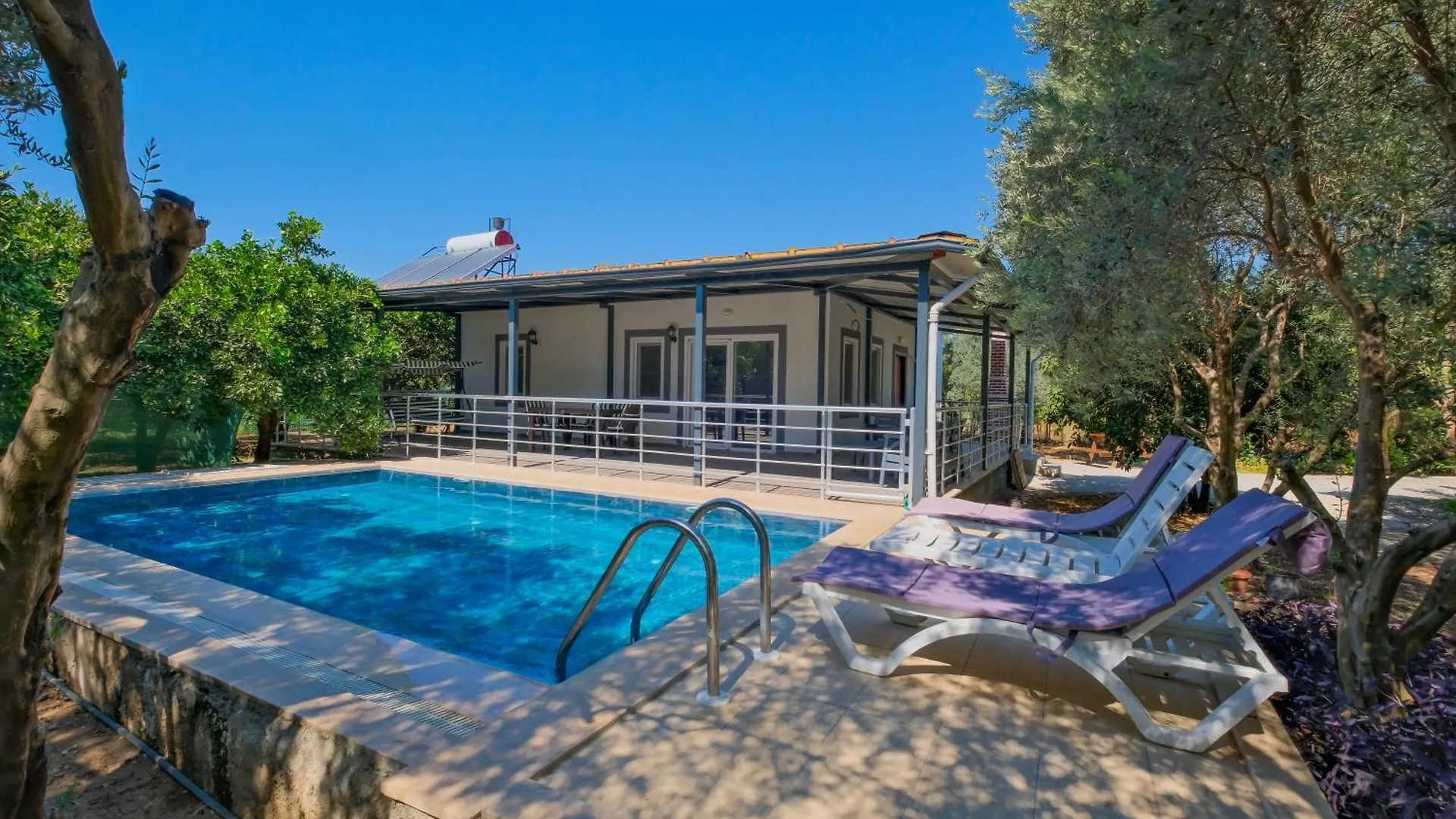Villa Avci Villa-Fethiye 3+1 In Garden With Private Pool, 10 Minutes To The Beach